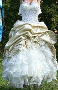 свадебное платье с золотом!!! - Изображение #1, Объявление #518813